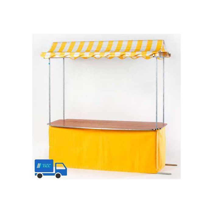 Kraam Inklapb.Geel/Wit+Rok