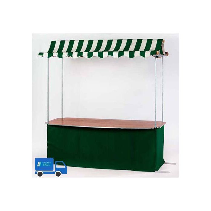 Kraam Inklapb.Groen/Wit+Rok