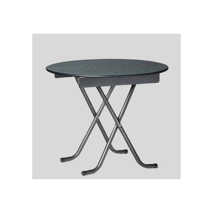 Terrastafel Rond inklapbaar Donkergrijs