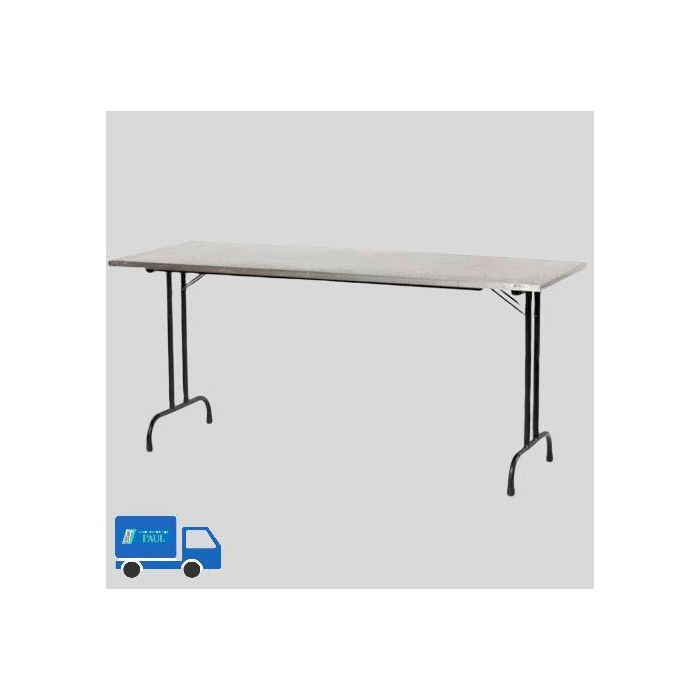 RVS werktafels 200x75 cm