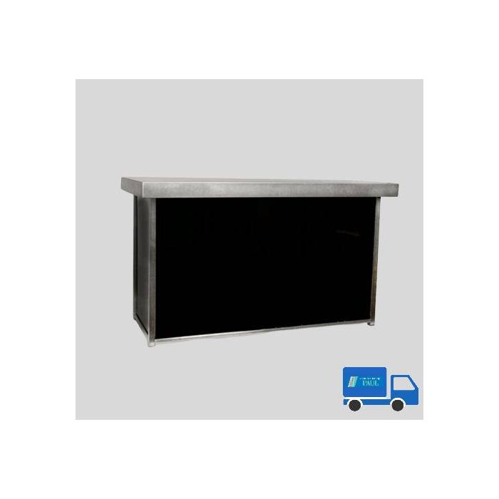 Buffet RVS Zwart 170 x 80 cm