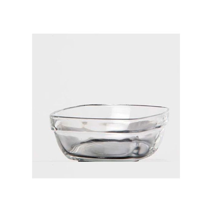 Glazen schaaltje (11 X 11 cm)
