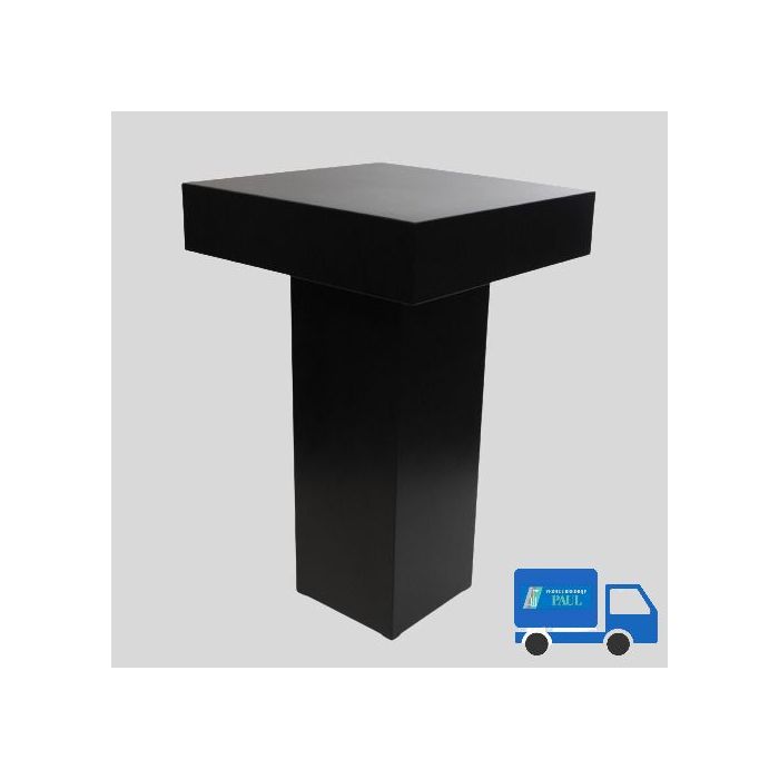 Statafel vierkant zwart