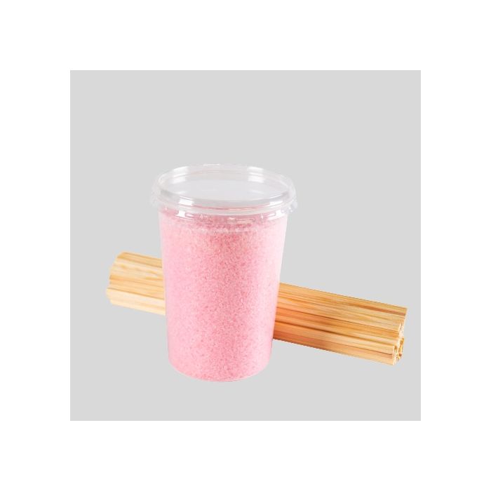 Beker suiker voor de suikerspinmachine