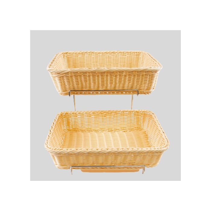 Etagere met twee broodmanden 1/2 GN