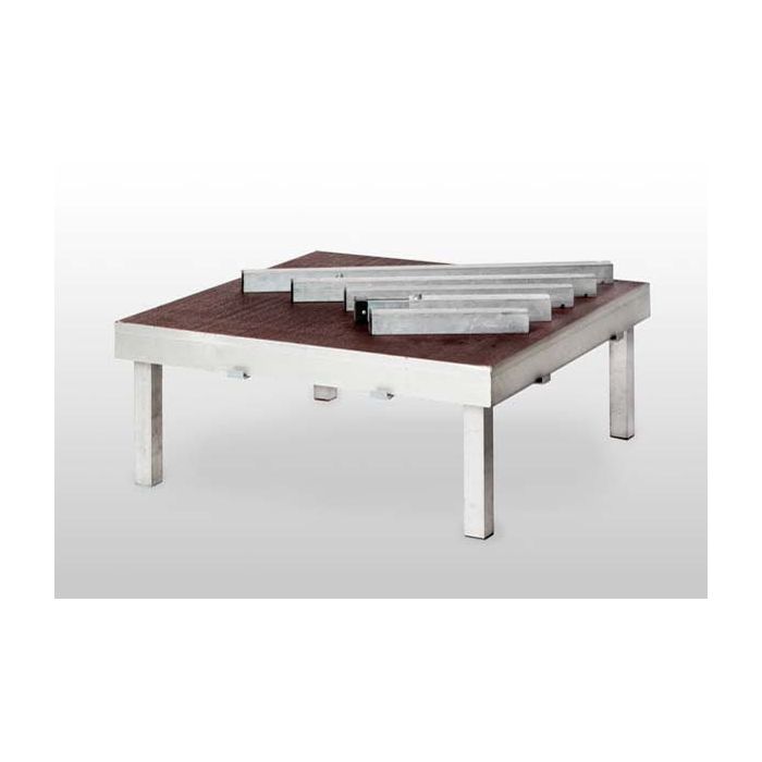 Podium 100 x 100 cm (donker)