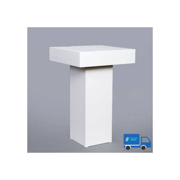 Statafel vierkant  Wit