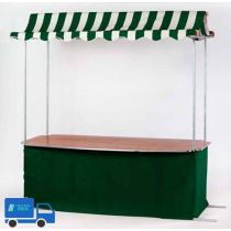 Kraam Inklapb.Groen/Wit+Rok