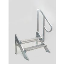 Podiumtrap 40-60 cm Aluminium