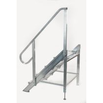 Podiumtrap 80 - 100 cm Aluminium