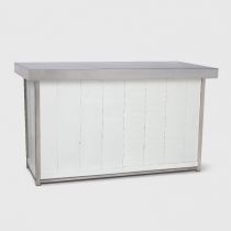 Buffet RVS Wit 170 x 80 cm