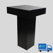 Statafel vierkant zwart