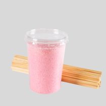 Beker suiker voor de suikerspinmachine