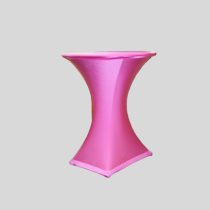 Statafel + Fuchsia Stretchhoes + Dekje