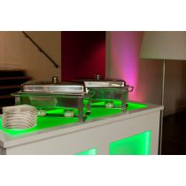 Barbuffet Wit  Led verlichting 170 x 80 cm