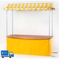 Kraam Inklapb.Geel/Wit+Rok