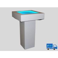 Statafel wit LEDverlichting bovenblad