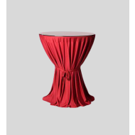 Statafel Compleet Rood