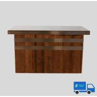 Buffet RVS Donker Bruin 160 x 80 cm