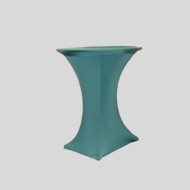 Statafel + Groen Stretchhoes + Dekje