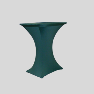 Statafel Vierkant met Grijze Stretchhoes