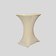 Statafel + Champagne Stretchhoes + Dekje